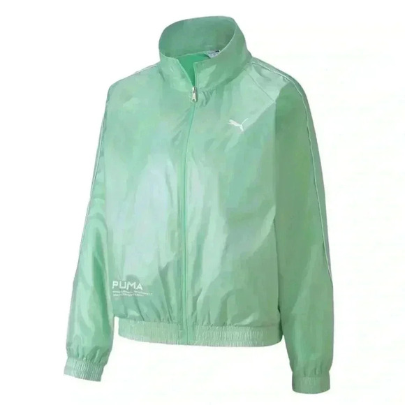 Puma Jackets & Blazers - PUMA - WOMENS EVIDE JACKET Mist Green